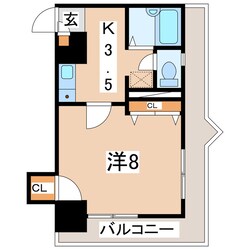 郡山駅 バス17分  安積高校下車：停歩5分 3階の物件間取画像